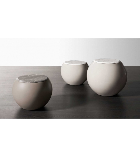 Bongo Meridiani Coffee Table with Marble Top