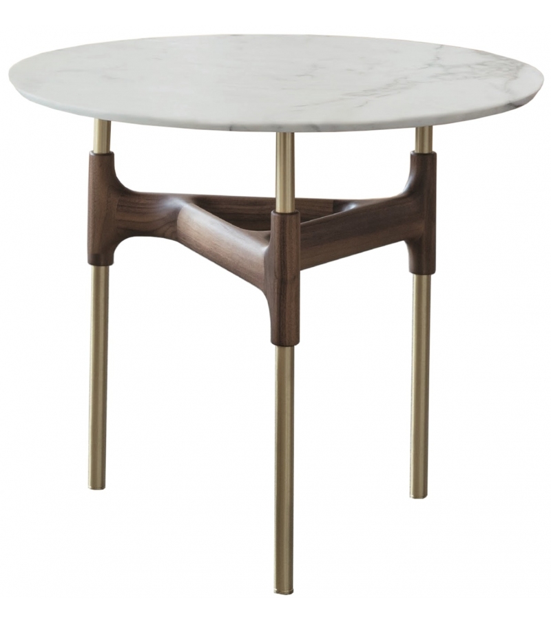 Joint Porada Table Basse avec Plateau en Marbre