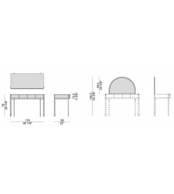 Eley Porada Writing Desk