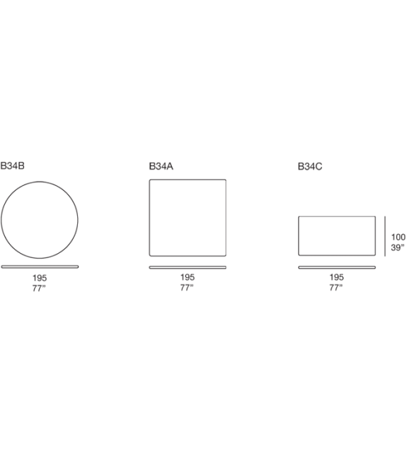 Flex Paola Lenti Materassino