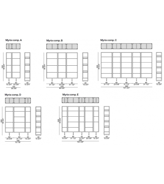 Myria Porada Bücherregal