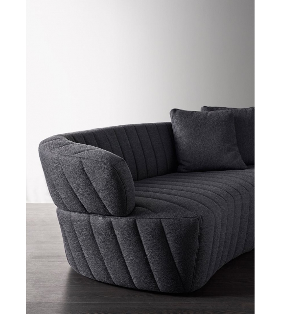 Joseph Stripe Meridiani Canapé