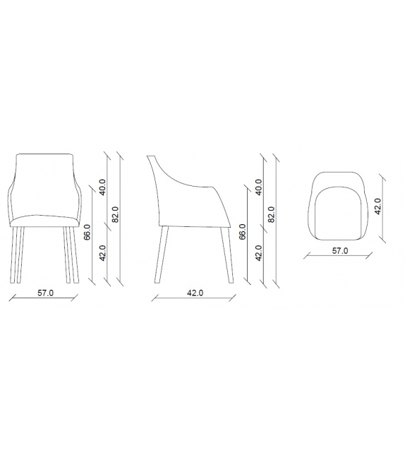 Ready for shipping - Carmen Riflessi Chair