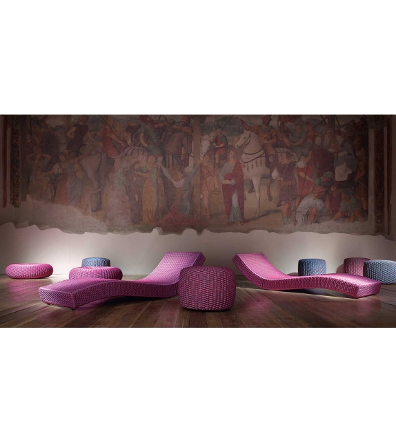 Wave Paola Lenti Chaise Longue