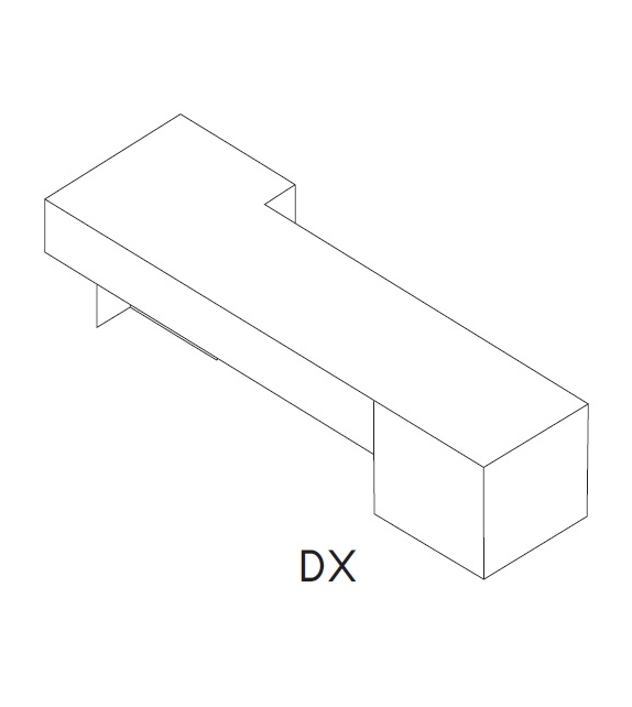 Formosa Distesa Minotti Italia Container / TV-Ständer
