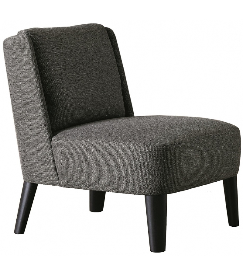 Cecile Meridiani Pequeña Butaca con Patas en Roble