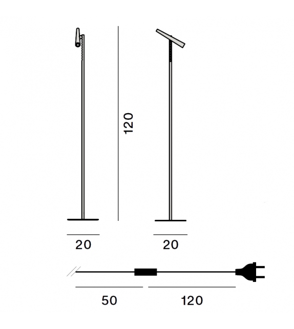 Magneto Foscarini Lampadaire