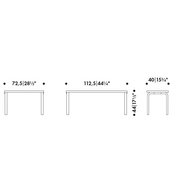 Bench 153 Artek Banco