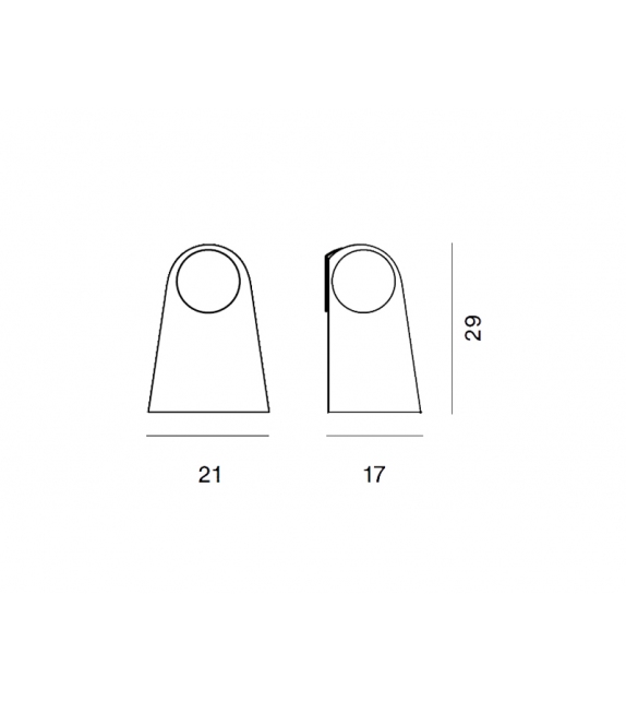 Satellight Foscarini Applique