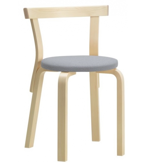 Chair 68 Artek Silla Revestida