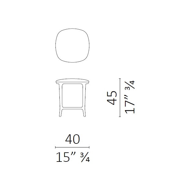 Jun Ceccotti Collezioni Stool