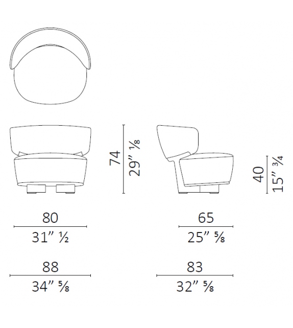 Ico Ceccotti Collezioni Poltrona