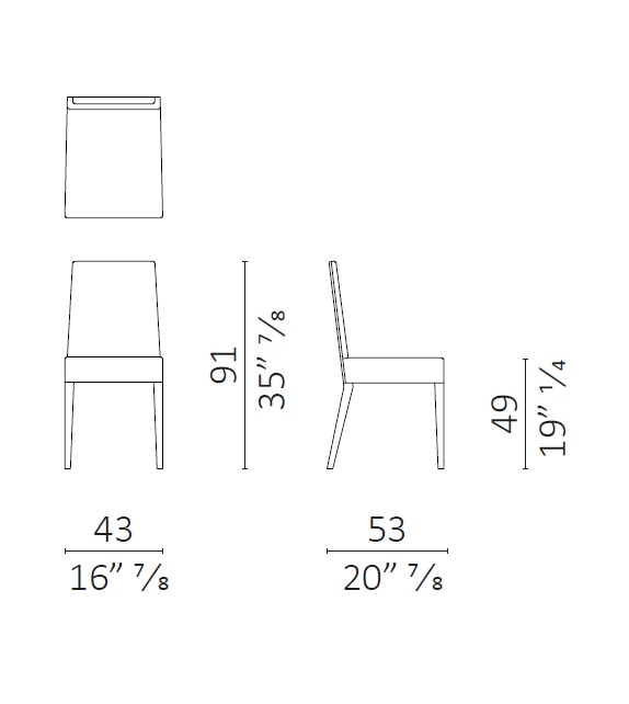 Classic Chair Ceccotti Collezioni Stuhl
