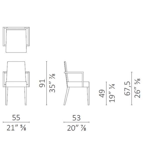 Classic Chair Ceccotti Collezioni Chaise