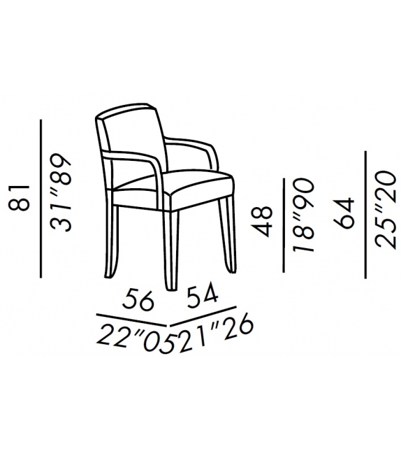 Kerr Due Meridiani Chair