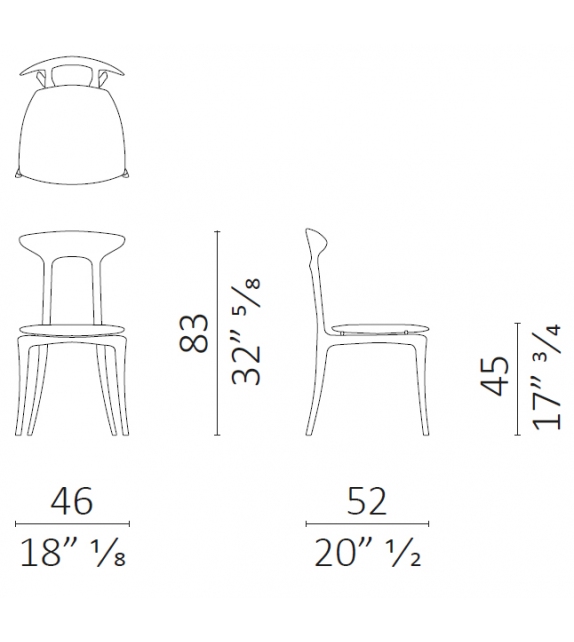 Ma Belle Sedia Ceccotti Collezioni