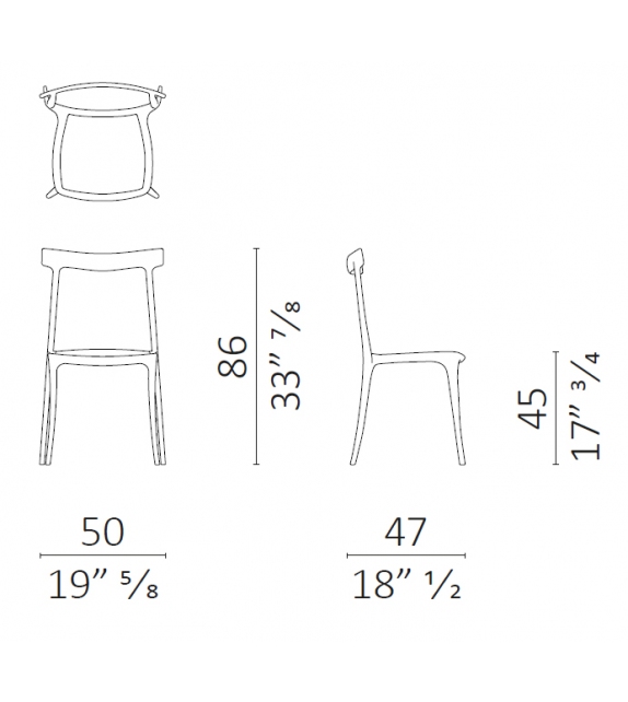 P.j.’s Chair Silla Ceccotti Collezioni
