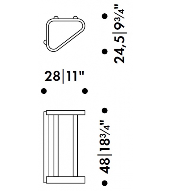 Umbrella Stand 115 Artek