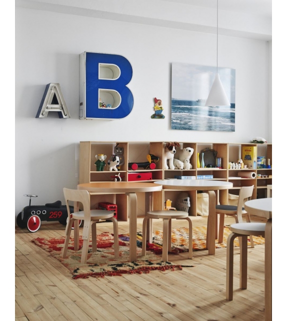 Children's Stool NE60 Artek Sgabello