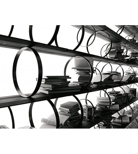 Flying Circles Ceccotti Collezioni Bookcase