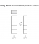 Young Holden Ceccotti Collezioni Bookcase