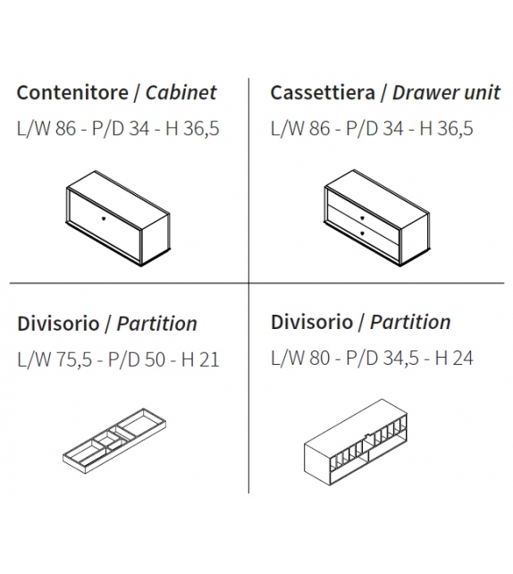 Young Holden Ceccotti Collezioni Bookcase