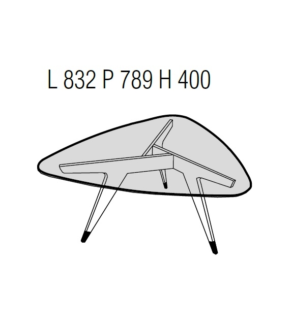 D.552.2 Mesita Molteni&C