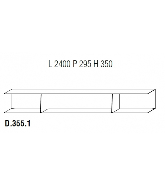 D.355.1 Molteni & C Librería