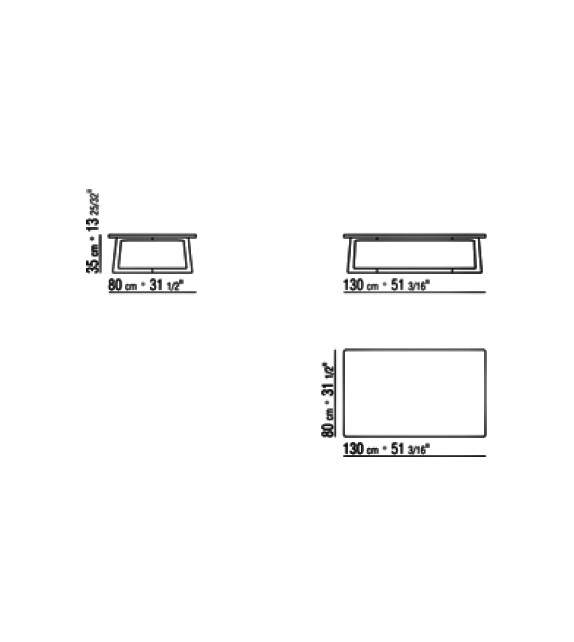 Jiff Coffee Table Flexform