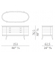 Ainda Chest of Drawers Ceccotti Collezioni