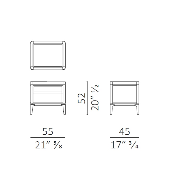 Full Ceccotti Collezioni Comodino