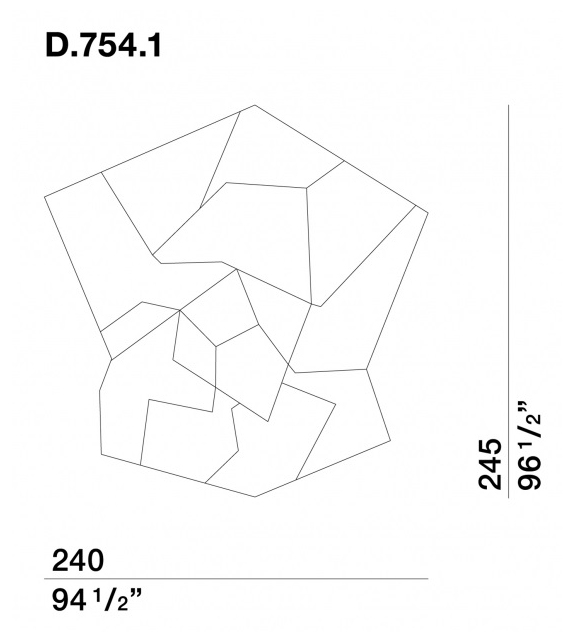 D.754.1 Molteni & C Tappeto