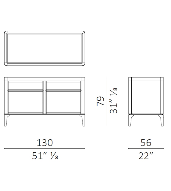 Full Ceccotti Collezioni Chest of Drawers