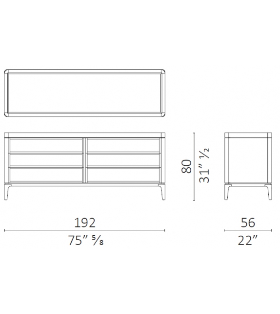 Full Ceccotti Collezioni Chest of Drawers