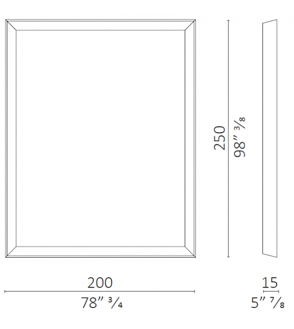 Groove Spiegel Ceccotti Collezioni