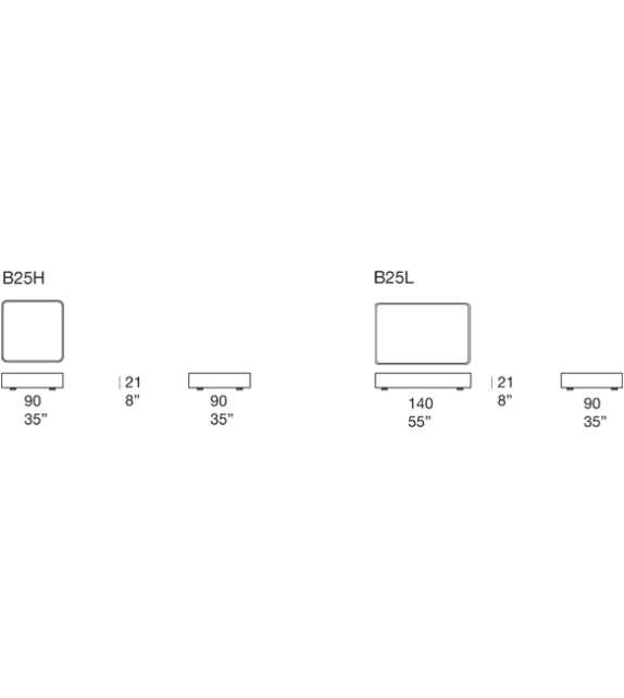 Cove Paola Lenti Table Basse