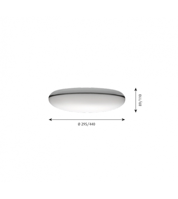 Silverback Louis Poulsen Ceiling-Wall Lamp