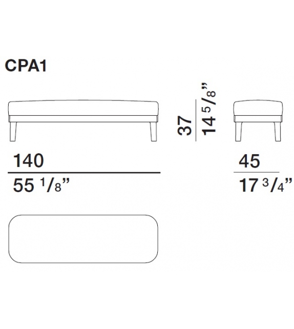 Chelsea Molteni & C Bench