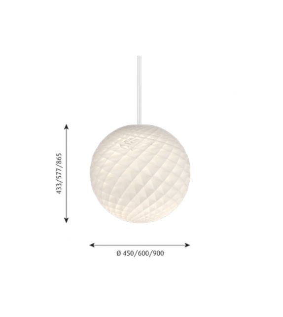 Patera Louis Poulsen Lampada a Sospensione