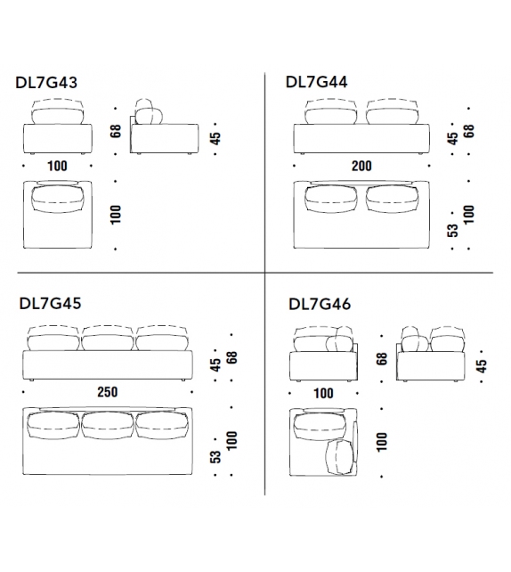 Aerozeppelin Diesel with Moroso Canapé Modulable