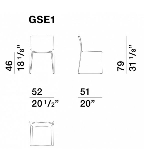 Glove Up Molteni & C Chaise