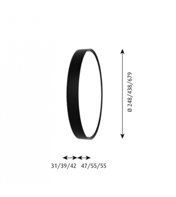 LP Slim Round Louis Poulsen Lámpara de Pared