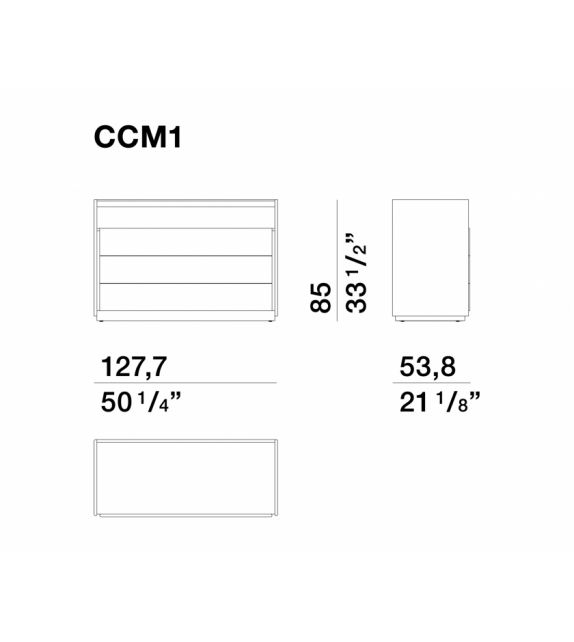 5050 Molteni & C Chest of Drawers