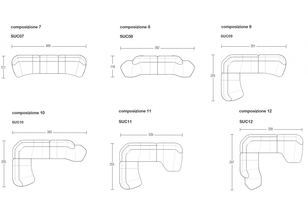 Surf Molteni&C Sofa Milia Shop
