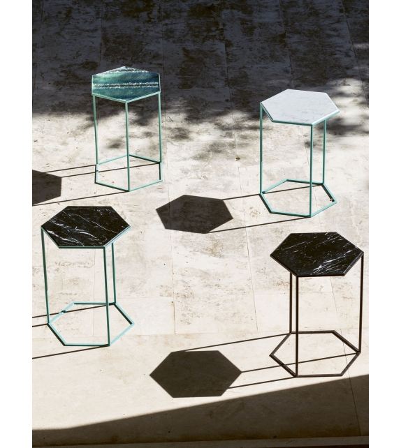 Hexxed Tavolino Diesel with Moroso