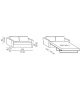 Law Double Bed Meridiani