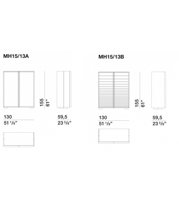 Horizons Molteni & C Cabinet