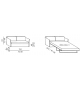 Meridiani Fox Twin Bed