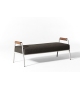 Zoe Wood Open Air Meridiani Bench