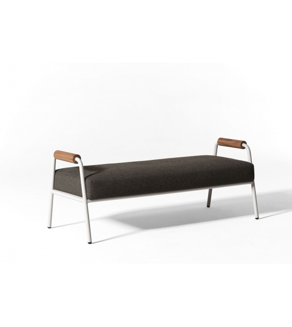 Zoe Wood Open Air Meridiani Bench